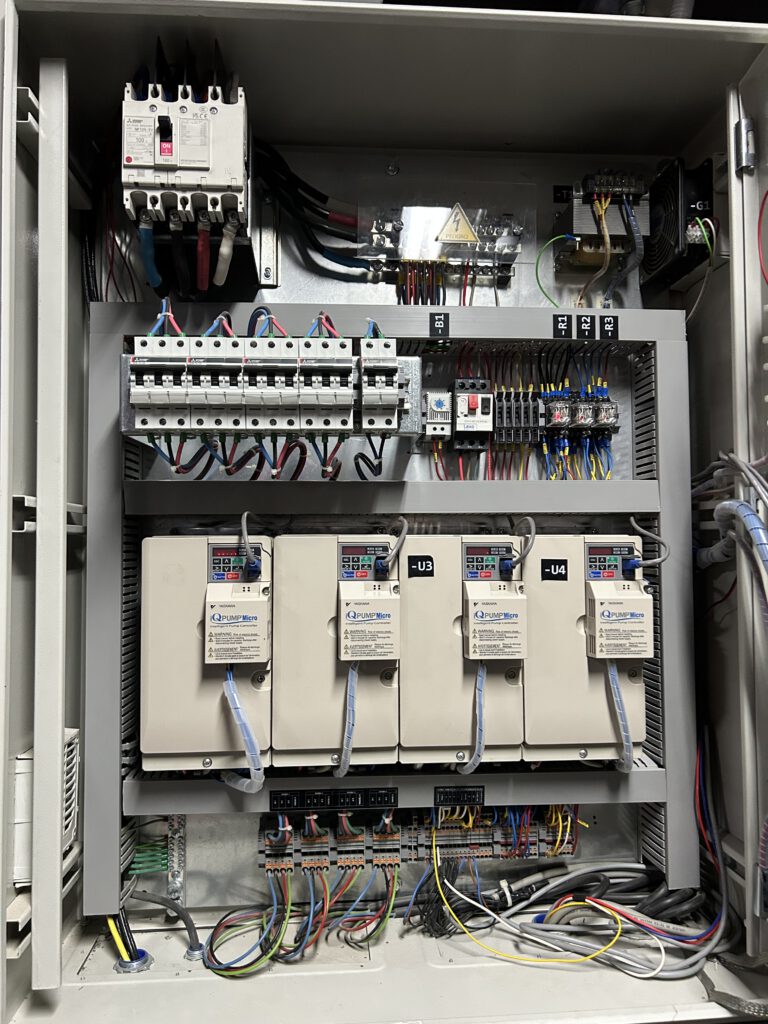 SERVICIOS Tablero eléctrico para automatización de sistemas de bombeo