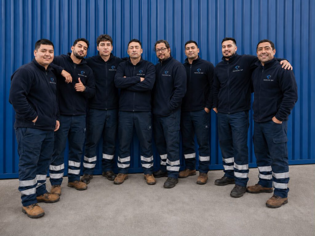 Equipo tecnico de Protecval SpA